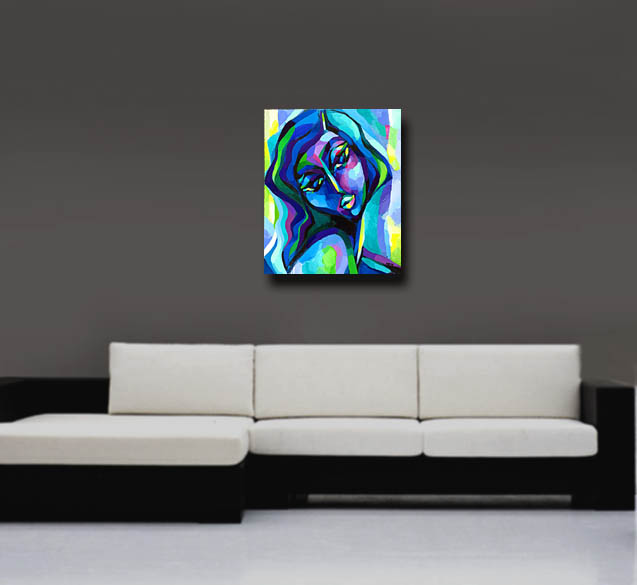 Painting in a room - approximate