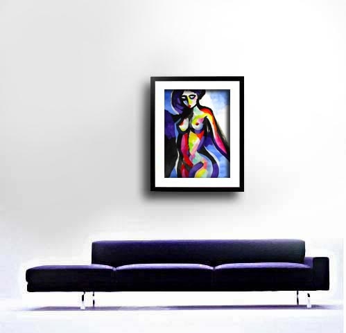 painting in a room example