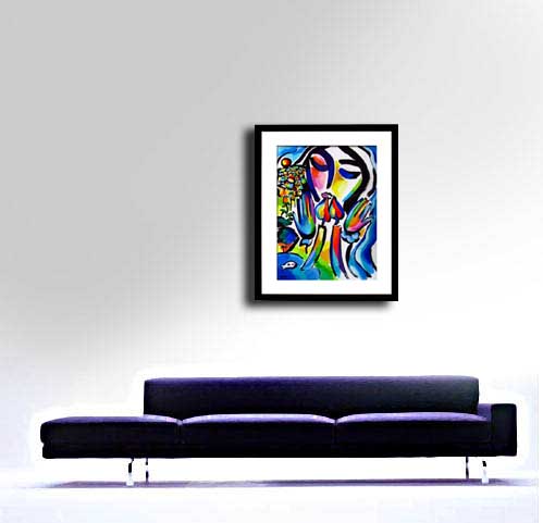 painting in a room example