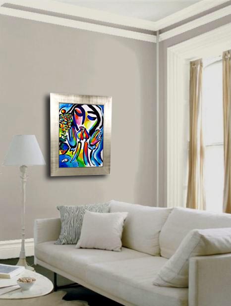 painting in a room example