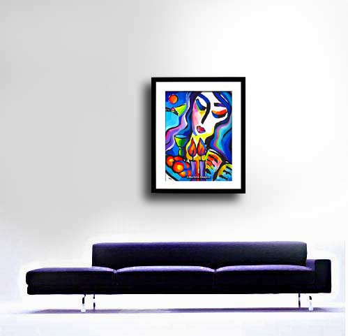 painting in a room example