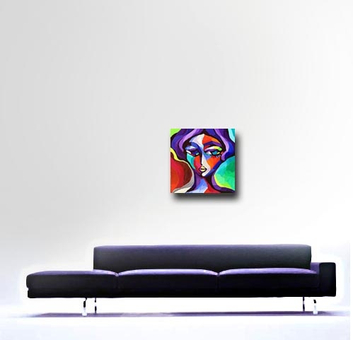 painting in a room artist martina shapiro