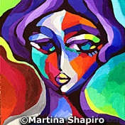 woman in thought abstract female portrait fine art